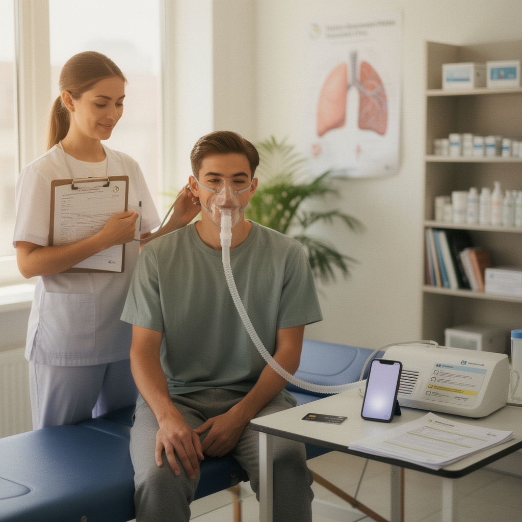 Como funciona o crédito para fisioterapia respiratória