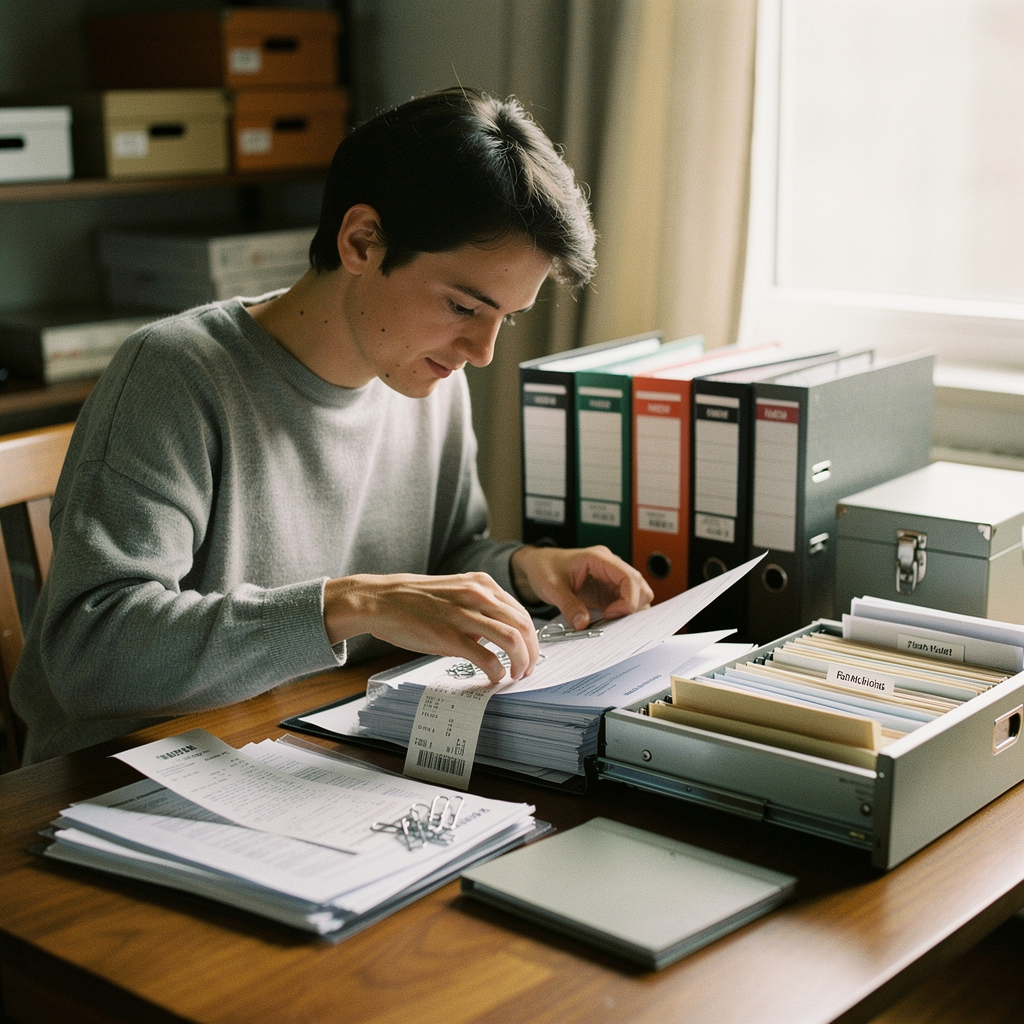 Como guardar comprovantes e contratos de financiamento corretamente